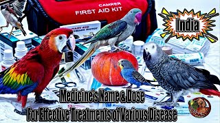 Best Pet Bird Medicines For Emergency Treatment  For Parrots  Parakeets amp Other Pet Birds [upl. by Courtenay]