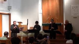 Handel Passacaille Sekishi Recorder Quartet [upl. by Yasmine]