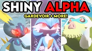 SHINY ALPHA GARDEVOIR  SO MUCH MORE in Pokemon Legends Arceus [upl. by Oram]