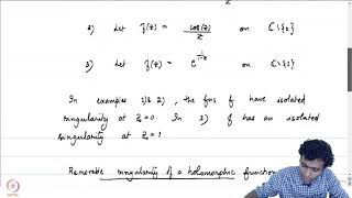 Lecture 91  Singularities of a holomorphic function [upl. by Jaala]