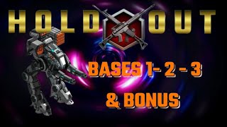 War Commander December 2023 Holdout Base 123 amp Bonus Free Repair [upl. by Anidam]