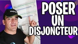 COMMENT BRANCHER UN DISJONCTEUR [upl. by Damiano24]