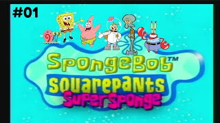 Lets Play SpongeBob SquarePants SuperSponge 01 [upl. by Fleming]