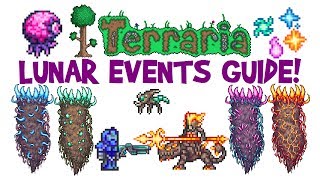 Terraria Lunar Event Guide Celestial PillarsTowers Boss Fight How to Summon amp Gameplay [upl. by Baal756]