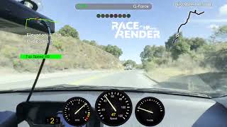 Acura TL SHAWD RaceRender and Tunerview Test 1  60fps [upl. by Roswell17]