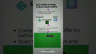 Make Money with Surveys in First Week makemoneyonline makemoney [upl. by Dinerman]