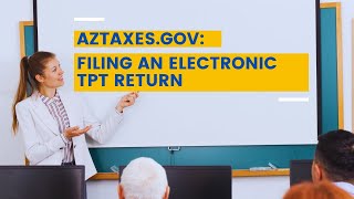 AZTaxesgov Filing an Electronic Transaction Privilege Tax Return with Multiple Line Items [upl. by Yekcaj677]