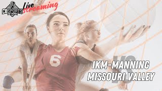 Livestreaming High School Volleyball Missouri Valley At IKMManning Volleyball 91924 [upl. by Akerdnuhs875]