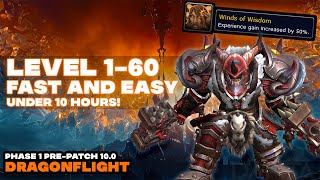 Fast and Easy 160 Leveling Guide  Get to level 60 under 10 hours [upl. by Ybocaj679]