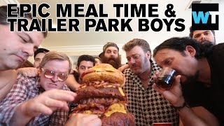 Epic Meal Time  Trailer Park Boys Sandwich  Whats Trending Now [upl. by Tada]