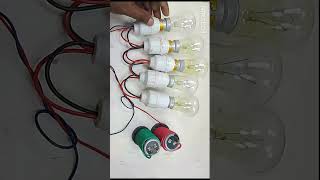 Electricity 220V Magnet Lght 2 Capacitor 10rm PVC Wire Energy Generatorengineering [upl. by Daph]