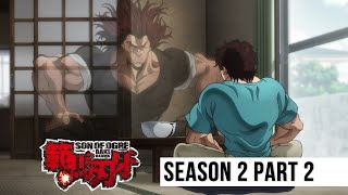 BAKI HANMA Season 2 Part 2 Trailer  English Sub [upl. by Annavoig505]