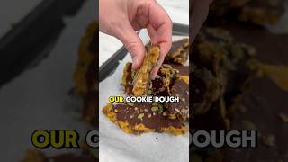 🍪🎃 Pumpkin Cookie Dough Bark gluten free vegan amp low carb [upl. by Nage695]