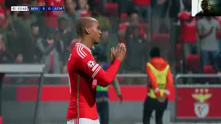 Benfica vs Atletico Madrid My reactions and comments gameplay EA Sports FC 24 [upl. by Anatolio779]