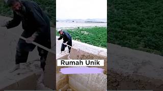 Nggak Nyangka‼️😱Rumah Unik Ini Dibangun dari Tanah Liat⁉️ shorts viralvideos [upl. by Yenahc]