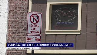 Proposal to extend downtown parking limits [upl. by Yttap]