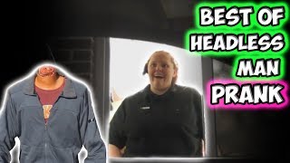 Best of Headless Man Prank [upl. by Eeleak]