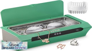 VEVOR Ultrasonic Jewelry Cleaner 45 kHz 500ML Professional Ultra Sonic Cleaner wTouch Review [upl. by Daren]