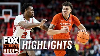 No 14 Illinois Fighting Illini vs Maryland Terrapins Highlights  CBB on FOX [upl. by Reitrac]