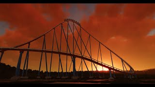 Mystique  BampM Hyper Coaster  Planet Coaster 2 4K POV [upl. by Nirrek]