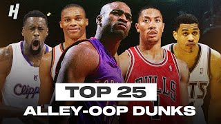 Top 25 JawDropping NBA AlleyOop Dunks You Cant Afford to Miss 🔥 [upl. by Noryt332]