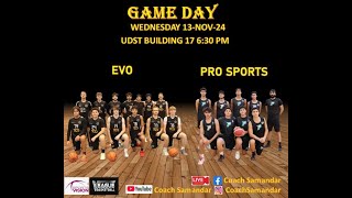 HIGHLIGHTS EVO VS Pro Sports V league by coach Samandar [upl. by Osicran84]