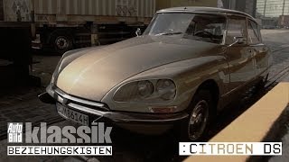 Citroen DS 20 Pallas  Kurzfilm  AUTO BILD Klassik  Beziehungskisten [upl. by Ahsias]