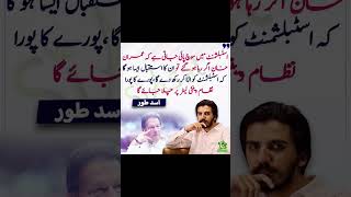 Asad toor shorts youtubeshorts pti pakistanipolitician breakingnews [upl. by Ordnazil290]