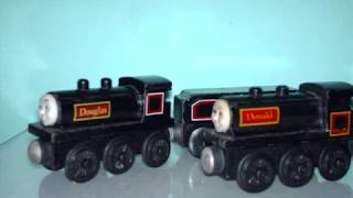 Rare Wooden Thomas Trains 4 [upl. by Eisoj]