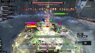 Veteran Fang Lair Trifecta  Speed run No death Hardmode  Dragonknight Tank Support PoV P43 [upl. by Leahcimdivad539]