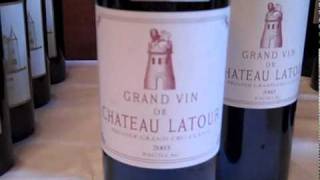 Lafite Latour Margaux Mouton Rothschild HautBrion [upl. by Brindle]