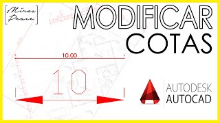 AUTOCAD  Como MODIFICAR COTAS ➡️Estilos de Cotas [upl. by Moule]