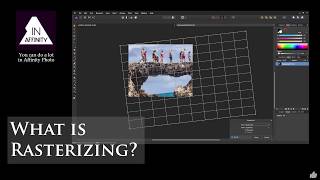 What is Rasterizing in Affinity Photo [upl. by Bakki82]