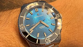 Venezianico Nereide Tungsteno 39 Review  The Blue Perl of Divers Watches Englisch [upl. by Peggi]