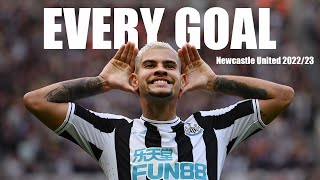 Newcastle United  202223  All 68 Premier League Goals [upl. by Peursem]