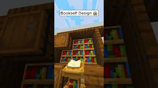 Minecraft Bookself Design 😱 もういいよ shorts minecraft [upl. by Ettenaej92]