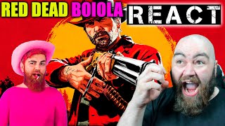 REACT RAP RED DEAD REDEMPTION 2 ARTHUR MORGAN MORTE E RENDEÇÃO [upl. by Danzig]