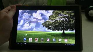 ASUS Eee Pad Transformer Review  Eee Pad TF101 [upl. by Fletcher]