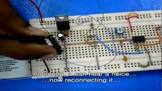 Audio Transmission over Optical Fiber Cablewmv [upl. by Okir]