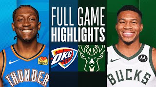 THUNDER at BUCKS  FULL GAME HIGHLIGHTS  March 24 2024 [upl. by Sabu]