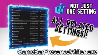 Gamebar Presence Writer  Disable ALL related settings  Fix All Stuttering in Games Completely 💯 [upl. by Yelekalb]