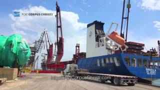 Port Corpus Christi Breakbulk 2015 [upl. by Lavelle]