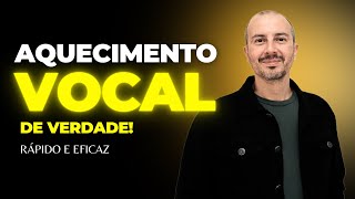 Aquecimento vocal rápido e eficaz [upl. by Aiuqat]