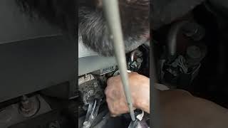 very tight access  drive belt replacement [upl. by Pravit]