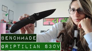 Benchmade Griptilian 551 S30V Blackout [upl. by Vanni715]