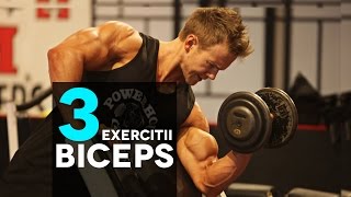 3 Exercitii pentru Biceps [upl. by Enomyar233]