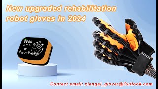 Hand Rehabilitation Robot Gloves Hand Strengthening Devices Easy to Use [upl. by Ailime]