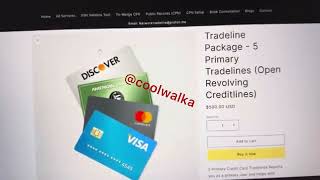 This company offers cpn packages and primary tradelines for credit card approval [upl. by Ellenid496]