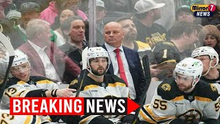 Bruins Fire Jim Montgomery as Struggling Team Faces Major Shakeup [upl. by Ecille]