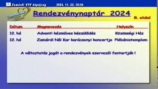 vTv Zamárdi élő közvetítése [upl. by Yenduhc679]